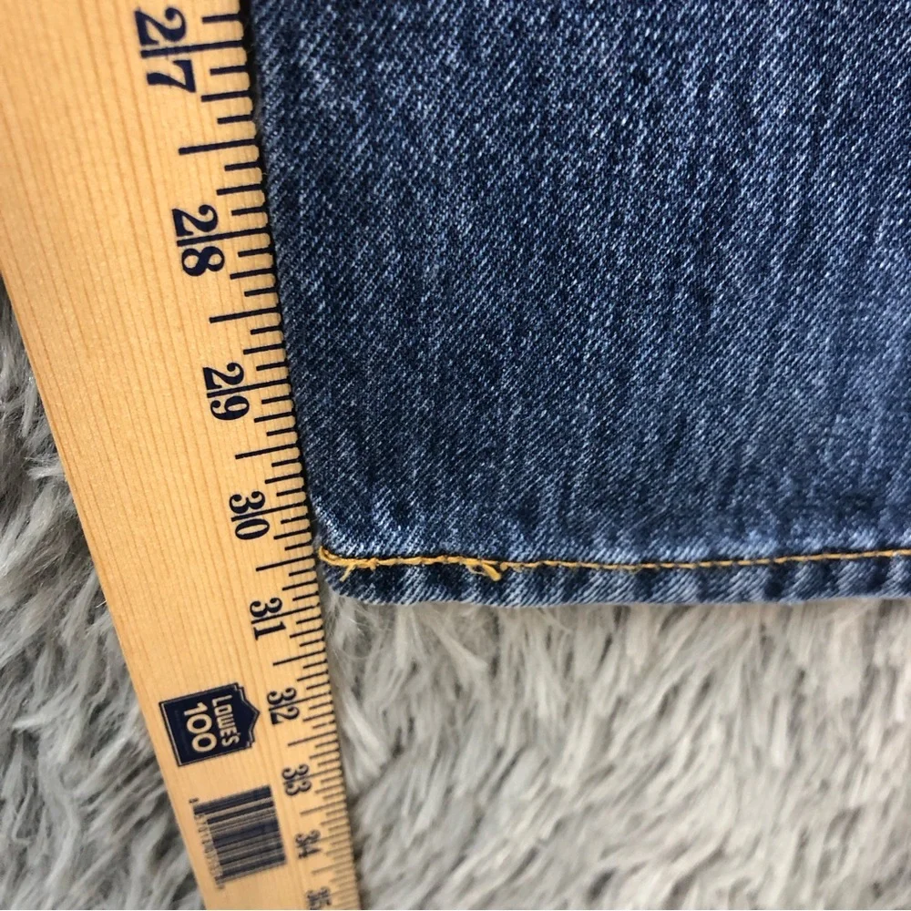 Levis Jeans 501 Vintage Buttonfly Mens 30 Straight Leg